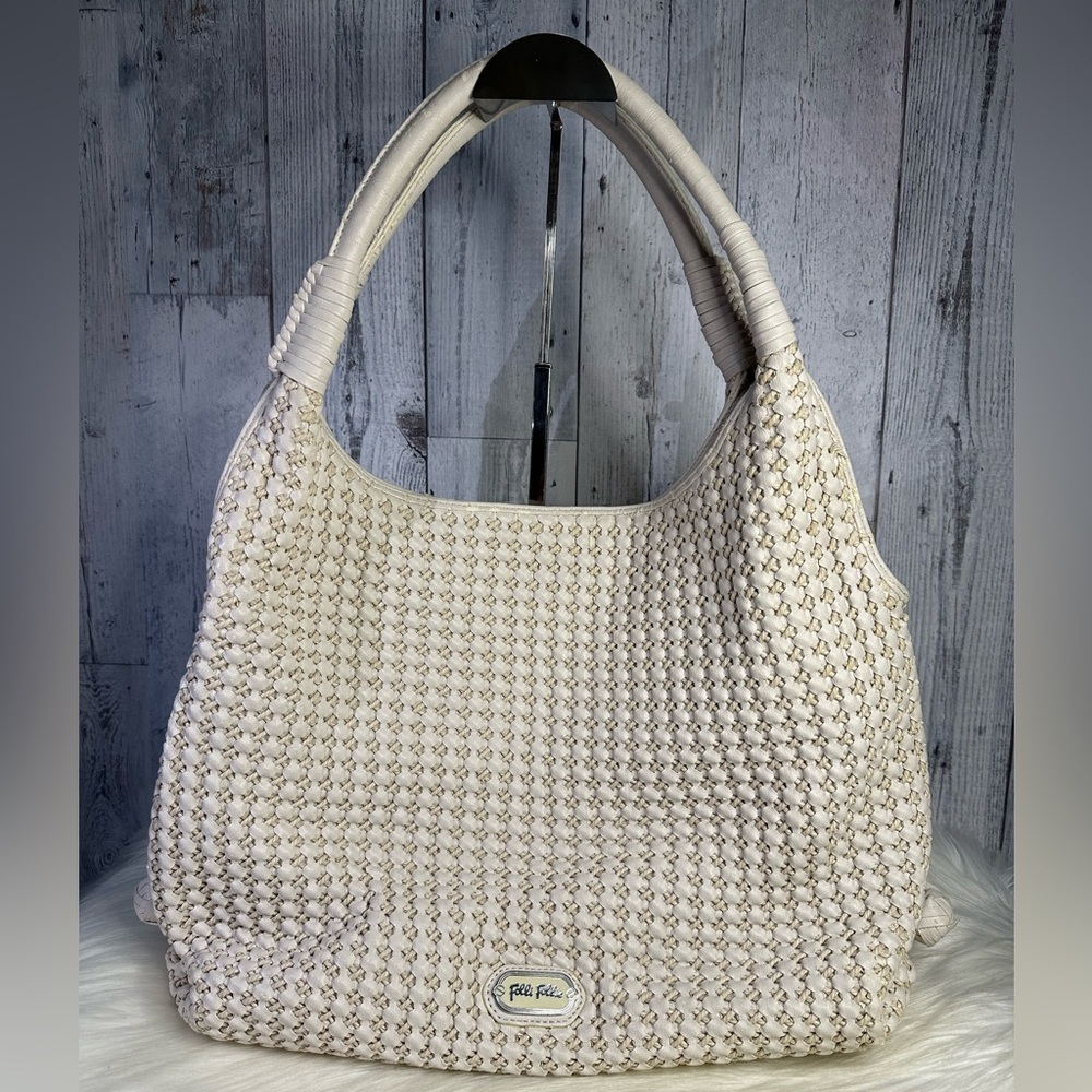 FOLLI FOLLIE white tote bag